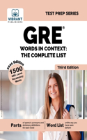 GRE Words In Context