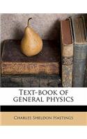 Text-book of general physics