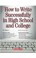 How to Write Successfully in High School and College