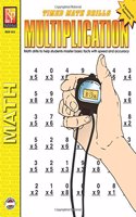 Timed Math Drills: Multiplication | Reproducible Activity Book