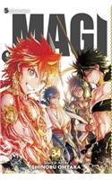 Magi: The Labyrinth of Magic, Vol. 34