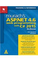 Murach's ASP.NET 4.6 Web Programming with C# 2015, 6th Edition