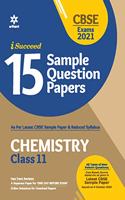 CBSE New Pattern 15 Sample Paper Chemistry Class 11 for 2021 Exam with reduced Syllabus