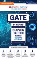 Oswaal GATE 14 Years' Chapterwise & Topicwise Solved Papers 2010-2023 (For 2024 Exam) General Aptitude