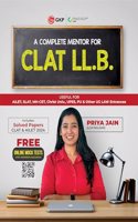 GKP CLAT & AILET 2025 : Guide (LLB) by Priya Jain| Also useful for AILET, SLAT, MH-CET, Christ University, UPES, PU and other UG Law Entrances ( Includes solved papers of CLAT & AILET 2024)