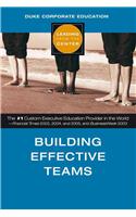 Building Effective Teams