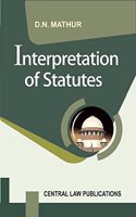 Interpretation of Statutes