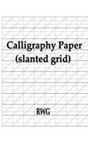 Calligraphy Paper (slanted grid)