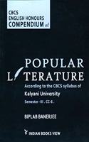 CBCS English Honours Compendium of Popular Literature, Semester - III, CC-6