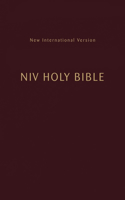 Niv, Holy Bible, Compact, Paperback, Burgundy, Comfort Print