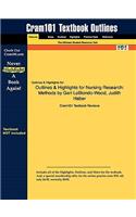 Outlines & Highlights for Nursing Research