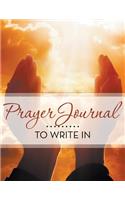 Prayer Journal To Write In