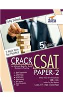 Crack CSAT - Paper 2 with 5 Mock Tests (General Studies IAS Prelims) Fifth Edition