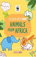 WWF Animal Colouring Book - Africa