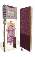 Nrsv, Thinline Reference Bible, Leathersoft, Burgundy, Comfort Print