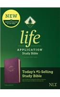 NLT Life Application Study Bible, Third Edition (Leatherlike, Purple)