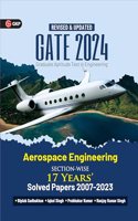 GATE 2024 : Aerospace Engineering - 17 Years' Section-wise Solved Paper 2007-2023 by Biplab Sadhukhan, Iqbal singh, Prabhakar Kumar, Ranjay KR singh