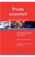 Private accountant RED-HOT Career Guide; 2574 REAL Interview Questions