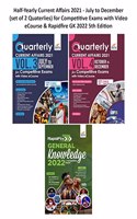 Half-Yearly Current Affairs 2021 - July to December (set of 2 Quaterlies) for Competitive Exams with Video eCourse & Rapidfire GK 2022 5th Edition