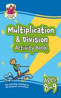 Multiplication & Division Activity Book for Ages 8-9 (Year 4)