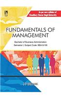 Fundamentals of Management (CCS University)