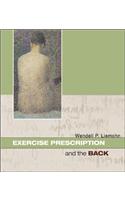 Exercise Prescription and the Back