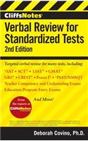 Cliffsnotes Verbal Review for Standardized Tests, 2nd Edition