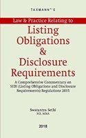 Law & Practice Relating to Listing Obligations & Disclosure Requirements