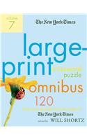 New York Times Large-Print Crossword Puzzle Omnibus, Volume 7