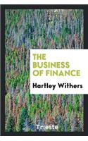 The Business of Finance