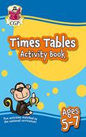 Times Tables Activity Book for Ages 5-7