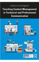 Teaching Content Management in Technical and Professional Communication