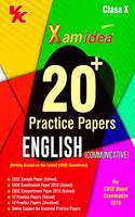 Xam Idea 20 Plus CBSE Sample Papers English (Communicative) class 10 For 2019 Exam (Old Edition)