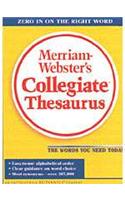 Merriam - Webster's Collegiate Thesaurus