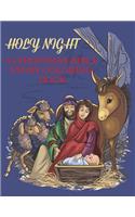 Holy Night, A Christmas Bible Coloring Book