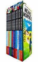 Michael Morpurgo Collection 12 Books Set (Waiting for Anya, From Hereabout Hill, King of the Cloud Forests, Kensuke's Kingdom, Why the Whales come, Long Way Home, My Friend Walter and More)