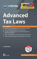 Taxmann's CRACKER for Advanced Tax Law (Paper 2 | Tax/ATL) â€“ Covering past exam questions (topic-wise) & answers with ICSI practice manual questions, etc. | CS Professional | June/Dec. 2023 Exams