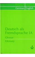 GERMAN AS A FOREIGN …. 1A: GLOSSARY