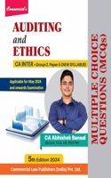 Auditing And Ethics (MCQs Book) CA Inter Group II Paper5 (New Syllabus)