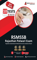 RSMSSB Rajasthan Patwari Recruitment Exam 2023 (English Edition) - 10 Full Length Mock Tests (1500 Solved Objective Questions) with Free Access to Online Tests