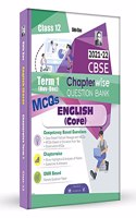 Shivdas CBSE Chapterwise Question Bank with MCQs Class 12 English Core for 2022 Exam (Latest Edition for Term 1)