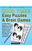 Good Times! Easy Puzzles & Brain Games