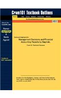 Studyguide for Management Decisions and Financial Accounting Reports by Hassell, Baginski &, ISBN 9780324188240