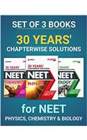 30 Years Chapterwise Solutions CBSE AIPMT and NEET - Physics, Chemistry, Biology