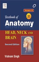 Textbook of Anatomy: Head, Neck and Brain, 2/e