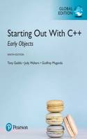 Starting Out with C++: Early Objects, Global Edition