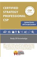 Certified Strategy Professional CSP Body of Knowledge