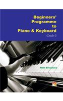 Beginners' Programme To Piano & Keyboard Grade-3