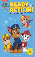 Ready For Action! : Paw Patrol Giant Coloring Book For Kids