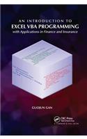 Introduction to Excel VBA Programming